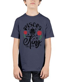 pisces king 375# - pisces - Youth Tee Unisex