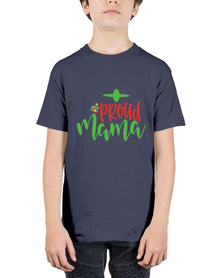 proud mama Style 38# - autism - Youth Tee Unisex