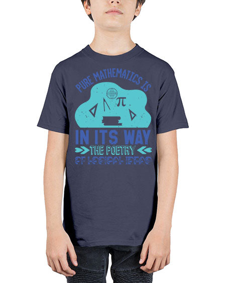 pure mathematics in its way 44# - pi - Youth Tee Unisex