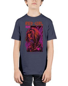 red girl feuaf 1012# - art pop art - Youth Tee Unisex