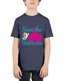 save the unicorns 389# - unicorn - Youth Tee Unisex