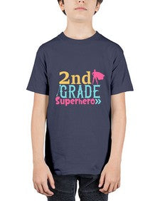 second Grade Superhero color 833# - second grade - Youth Tee Unisex