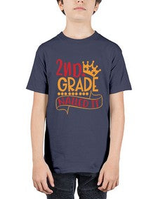 second grade nailed it 828# - second grade - Youth Tee Unisex