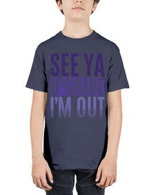see ya sixth grade im out 844# - sixth grade - Youth Tee Unisex
