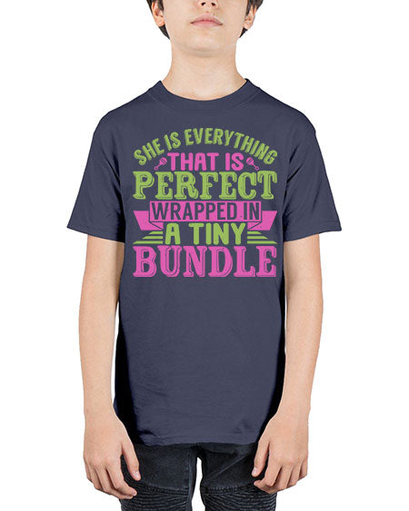 she is everything that is perfect Style 202# - baby - Youth Tee Unisex