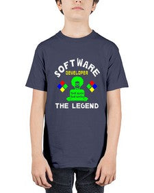 software developer the legend 16# - computer - Youth Tee Unisex