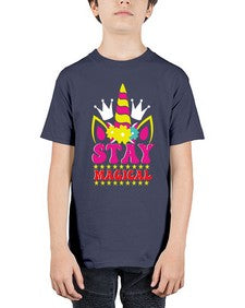 stay magical 425# - unicorn - Youth Tee Unisex