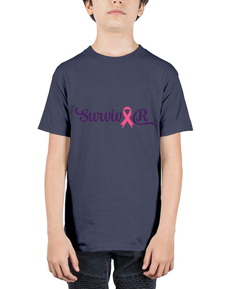 survivor 251# - breast cancer - Youth Tee Unisex