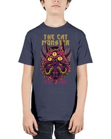 the cat monster gdkkj 1148# - art pop art - Youth Tee Unisex