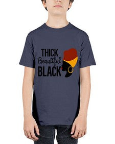 thick beautiful black Style 4# - black girls or women - Youth Tee Unisex