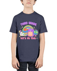 third Grade Lets Do This 964# - third grade - Youth Tee Unisex