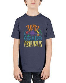 third grade asaurus 948# - third grade - Youth Tee Unisex