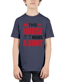 this nurse needs a shot 1559# - nurse - Youth Tee Unisex