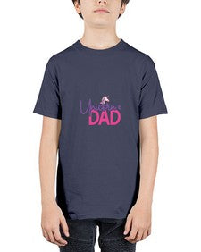 unicorn dad 451# - unicorn - Youth Tee Unisex