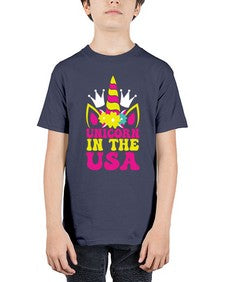 unicorn in the usa 463# - unicorn - Youth Tee Unisex