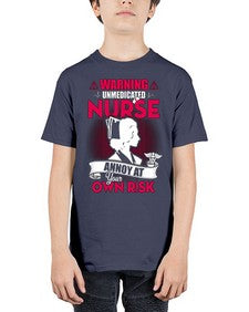 unmedicated nurse 1595# - nurse - Youth Tee Unisex