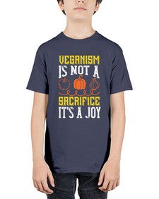 veganism is not a sacrificeits a joy 454# - vegan - Youth Tee Unisex