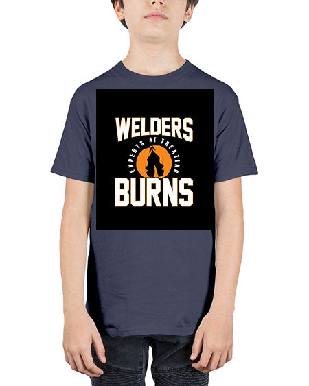 welders experts at treating burns 1621# - welder - Youth Tee Unisex
