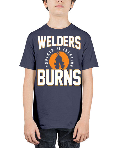 welders experts at treating burns 1625# - welder - Youth Tee Unisex