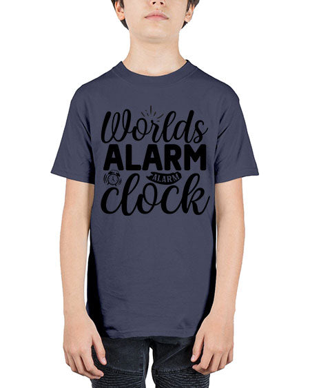 worlds cutest alarm clock 471# - baby - Youth Tee Unisex