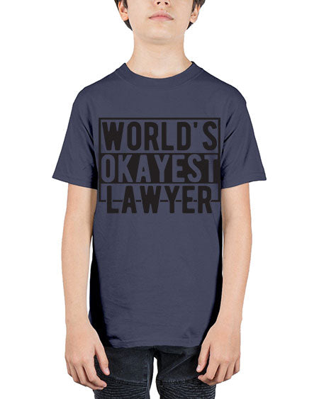 worlds okayest lawyer 1662# - lawyer - Youth Tee Unisex