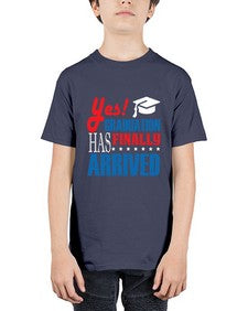 yes graduation has finally 1015# - graduation - Youth Tee Unisex