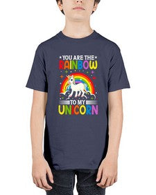 you are the rainbow to my unicorn 562# - unicorn - Youth Tee Unisex