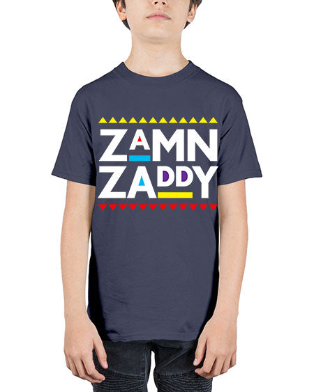 zamn zaddy 1# - black words and phrases - Youth Tee Unisex