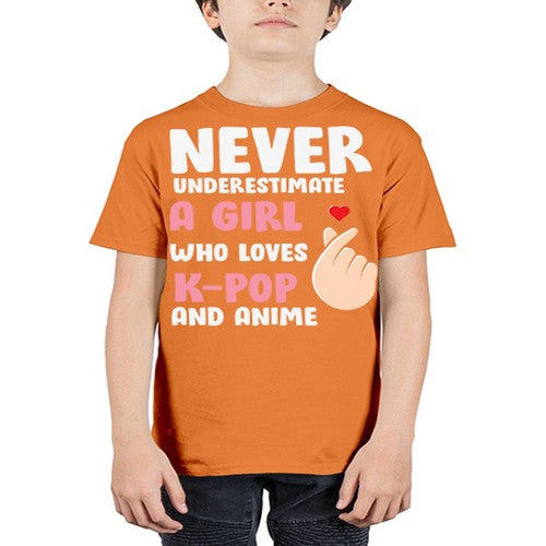 A Girl Who Loves Kpop and Anime 188# - anime - Youth Tee Unisex