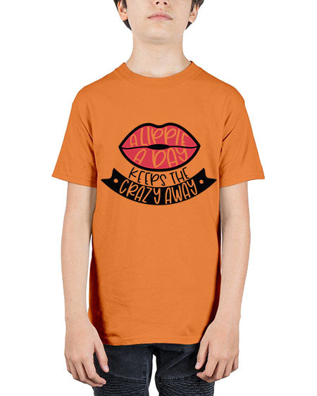 A Lippie A Day Keeps The Crazy Away Style 149# - beauty - fashion - Youth Tee Unisex