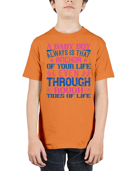 A baby boy always is that anchor of your life even through rough tides of life Style 249# - baby - Youth Tee Unisex