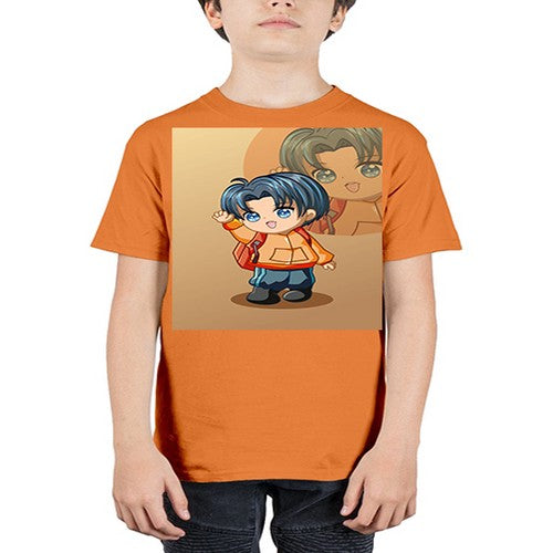 A cute boy with package 127# - anime - Youth Tee Unisex