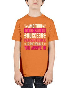 Ambition is the path to success persistence is the vehicle you arrive in Style 40# - nurse - Youth Tee Unisex