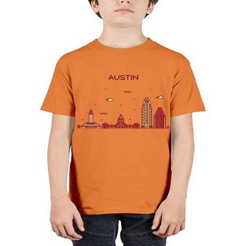 AustinTX 382# - cities - Youth Tee Unisex