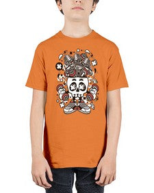 Barbell Skull Head 247# - skull and bones - Youth Tee Unisex