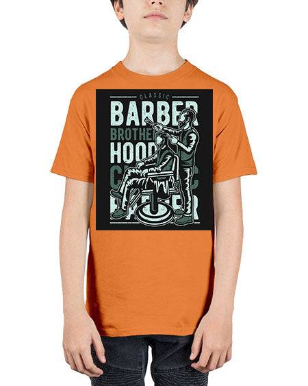 Barber Brotherhood587# - barber - Youth Tee Unisex