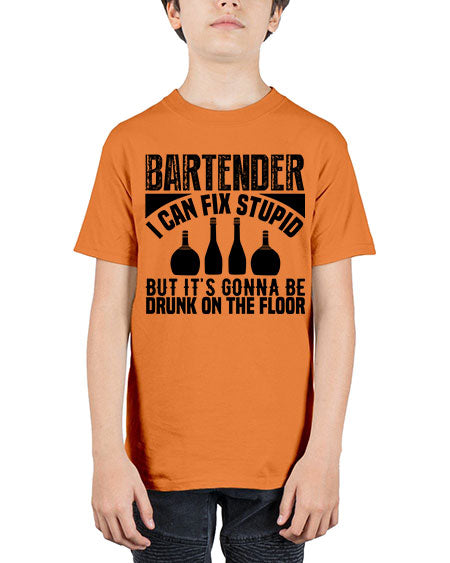 Bartender I can fix Style 54# - bartender - Youth Tee Unisex