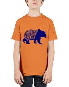 BearMandala 253# - mandala - Youth Tee Unisex
