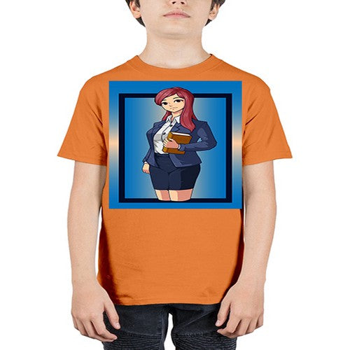 Beautiful teacher girl in teachers day 139# - anime - Youth Tee Unisex