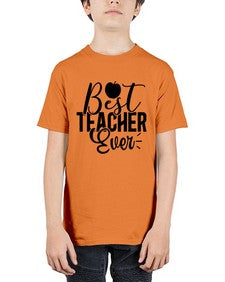 Best Teacher Ever 616# - teacher - Youth Tee Unisex