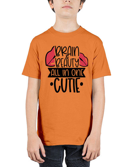 Brain Beauty All In One Cutie Style 127# - beauty - fashion - Youth Tee Unisex
