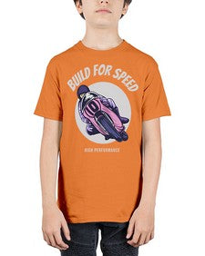 Build for speed 12# - motorcycle - Youth Tee Unisex