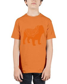 BulldogMandala 281# - mandala - Youth Tee Unisex
