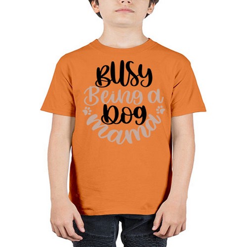 Busy Being A Dog Style 32# - dogs - Youth Tee Unisex
