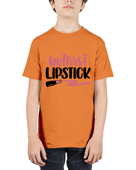 But First Lipstick Style 118# - beauty - fashion - Youth Tee Unisex