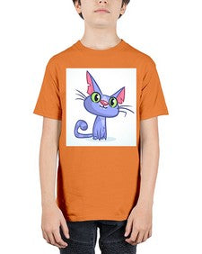 Cat 68# - cartoon animals - Youth Tee Unisex