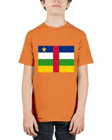 Central African Republic 551# - world flags - Youth Tee Unisex