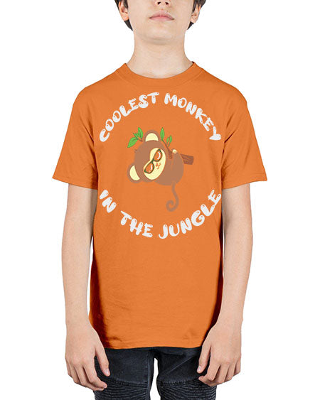 Collest Monkey in the Jungle 3# - monkey - Youth Tee Unisex