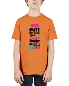 Cute Enough To Stop Your Heart Smart Enough To Restart It Style Style 688# - nurse - Youth Tee Unisex