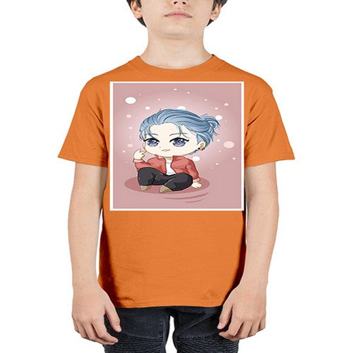 Cute little boy silver hair 78# - anime - Youth Tee Unisex